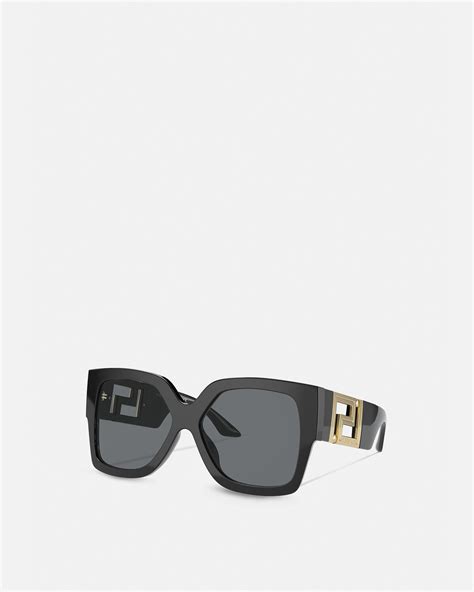 versace greca sunglasses women's|versace sunglasses black.